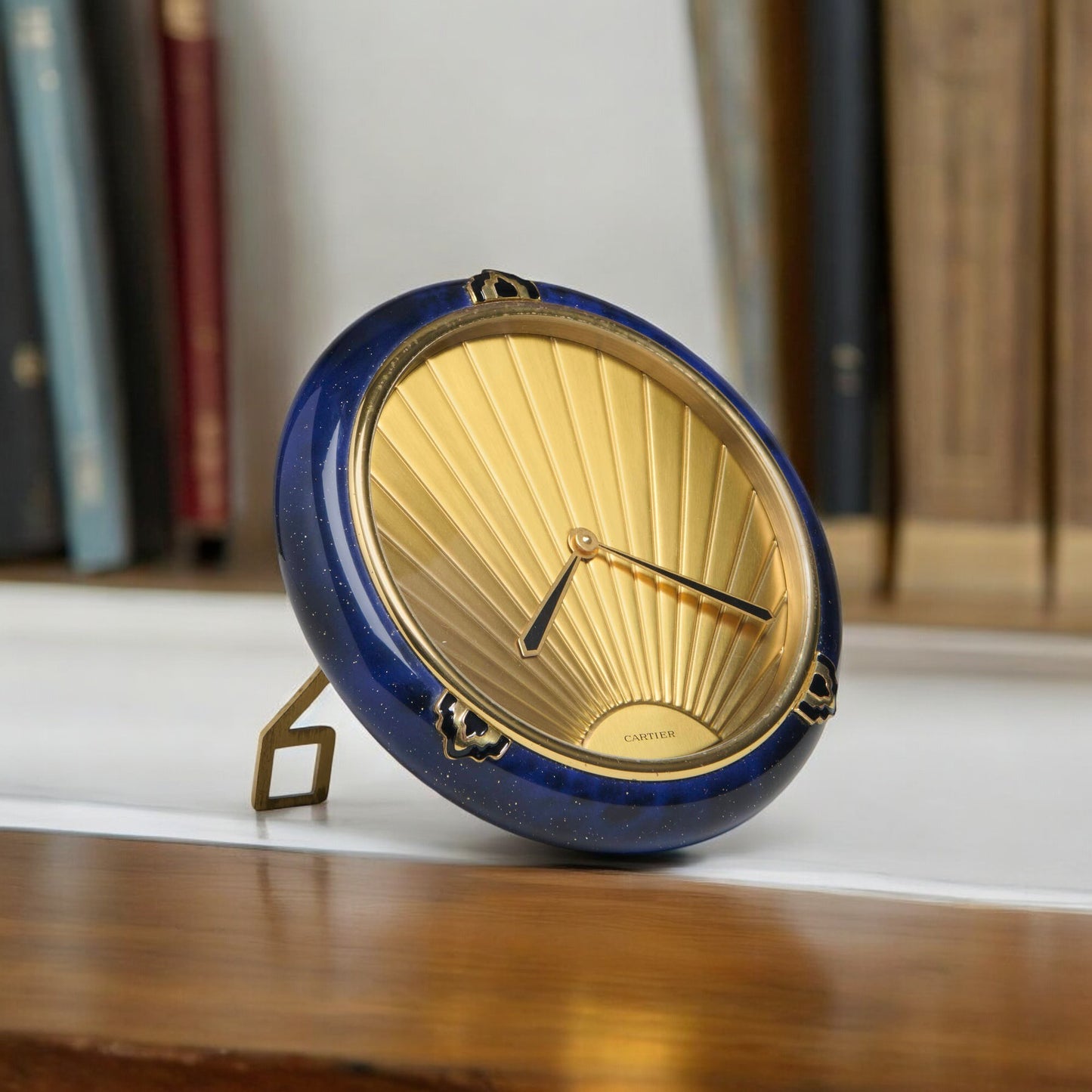 Cartier Art Deco Table Clock Pendulette with box & certificate Rare