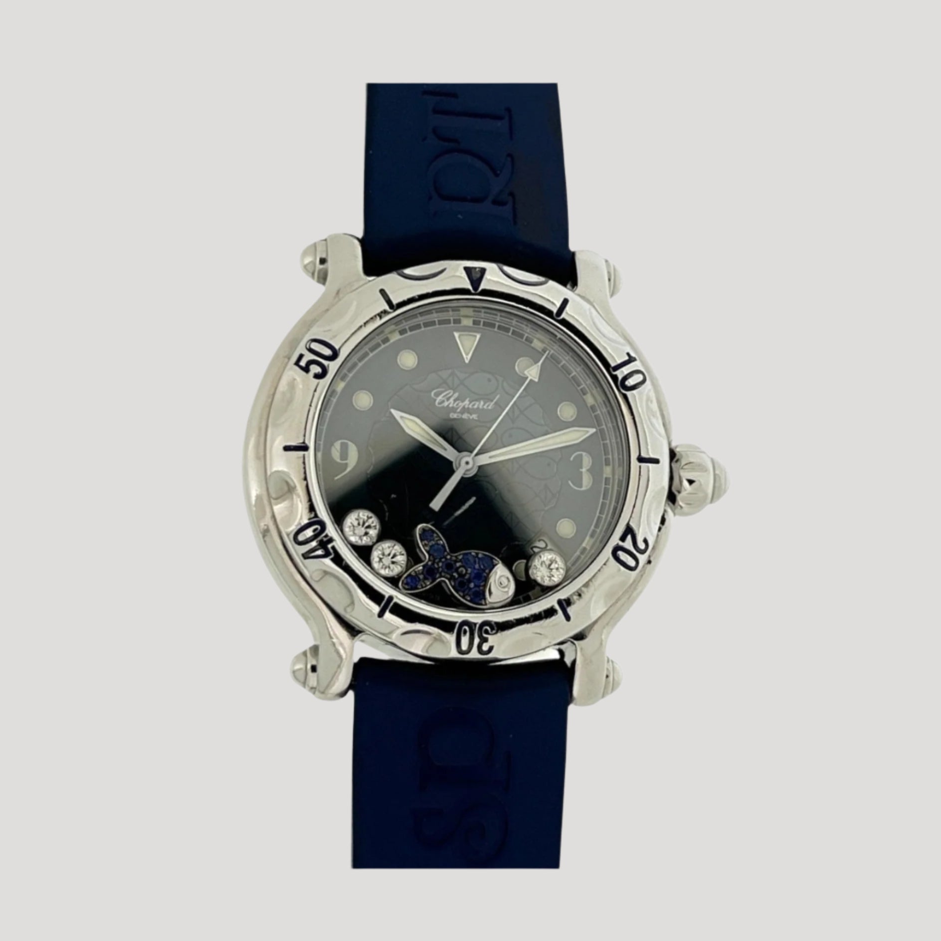 Chopard Happy Sport Blue Sapphire Fish Ref. 288.347-3005