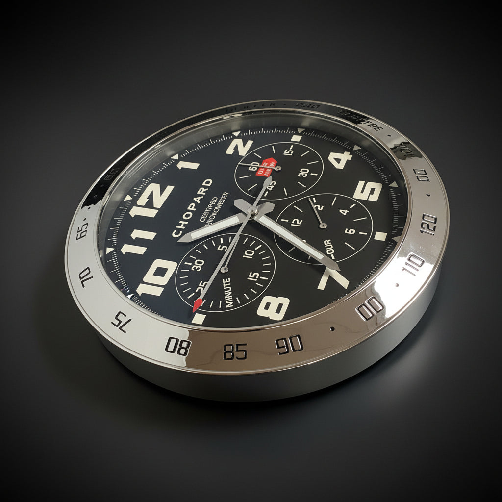 Chopard Official Retailer's Mille Miglia Chronograph Wall Clock