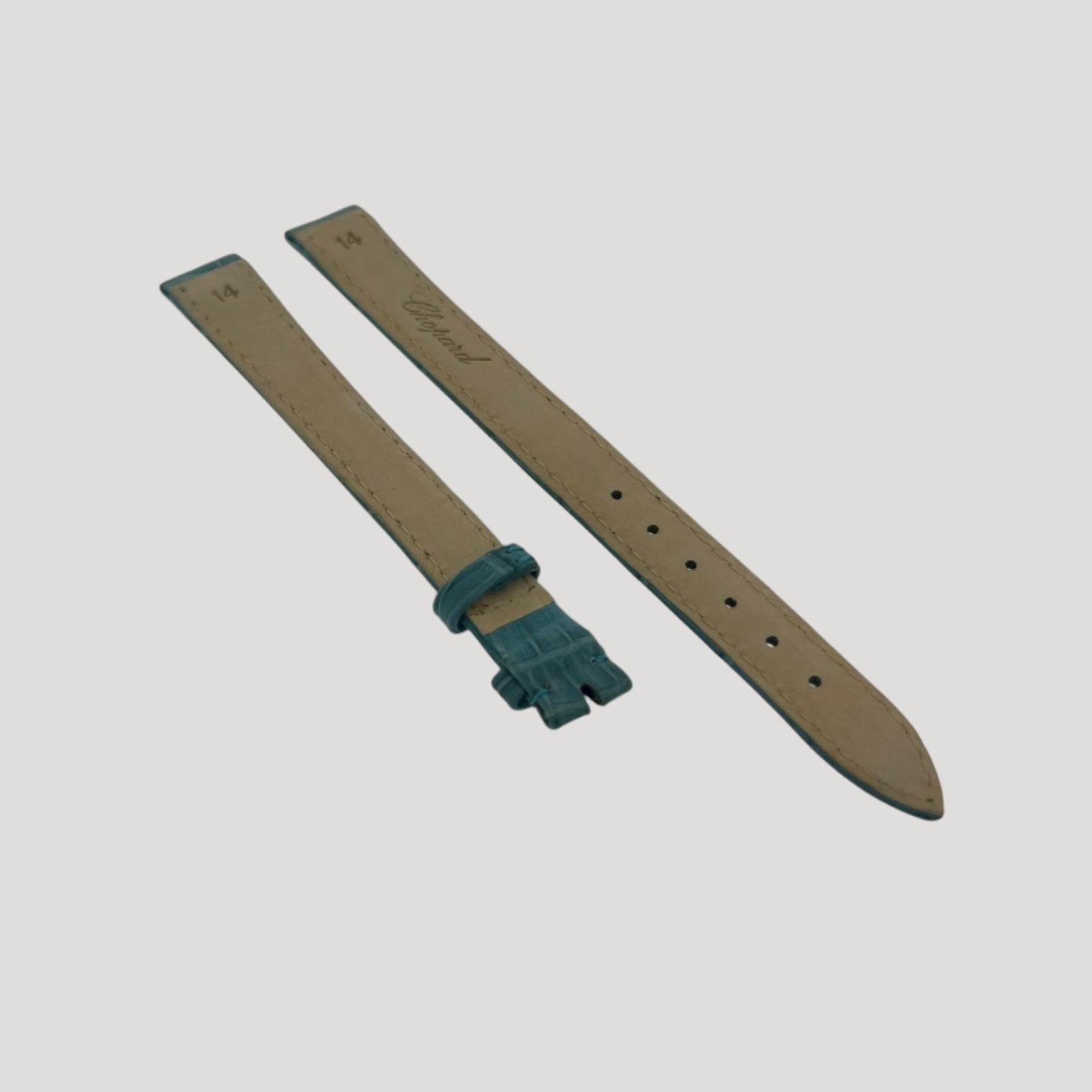 Chopard Tiffany Blue croco band