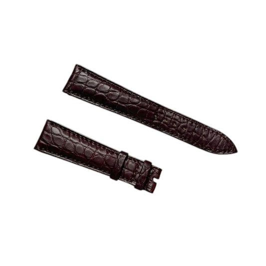 Brown Croco Leather band handmade