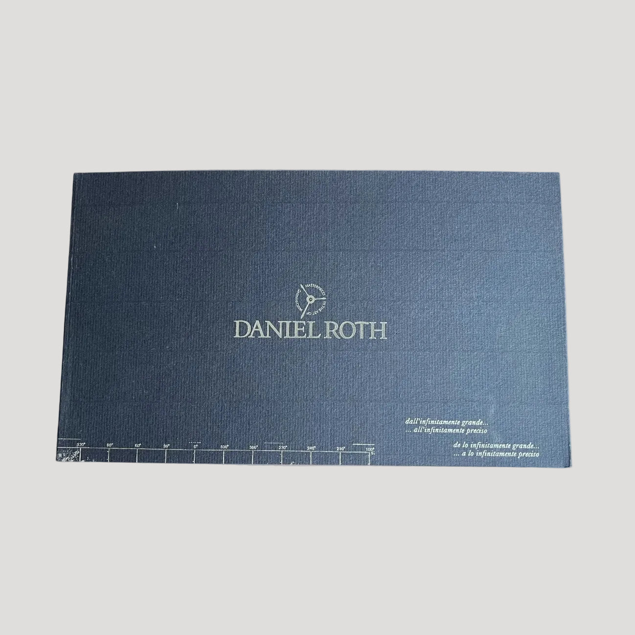 Daniel Roth Catalog Catalogue Katalog Rare