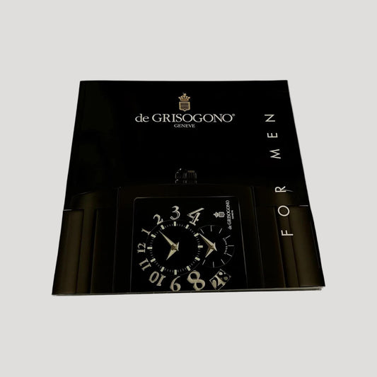 De Grisogono New Men's Catalogue. Book / Livre. / Buch