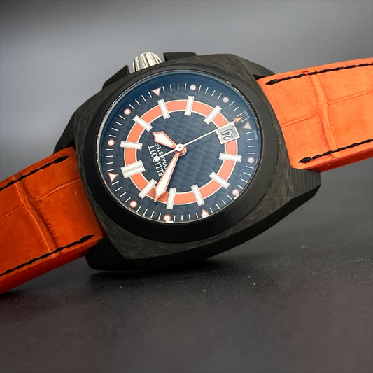 Ellicott, Skymaster, round automatic watch