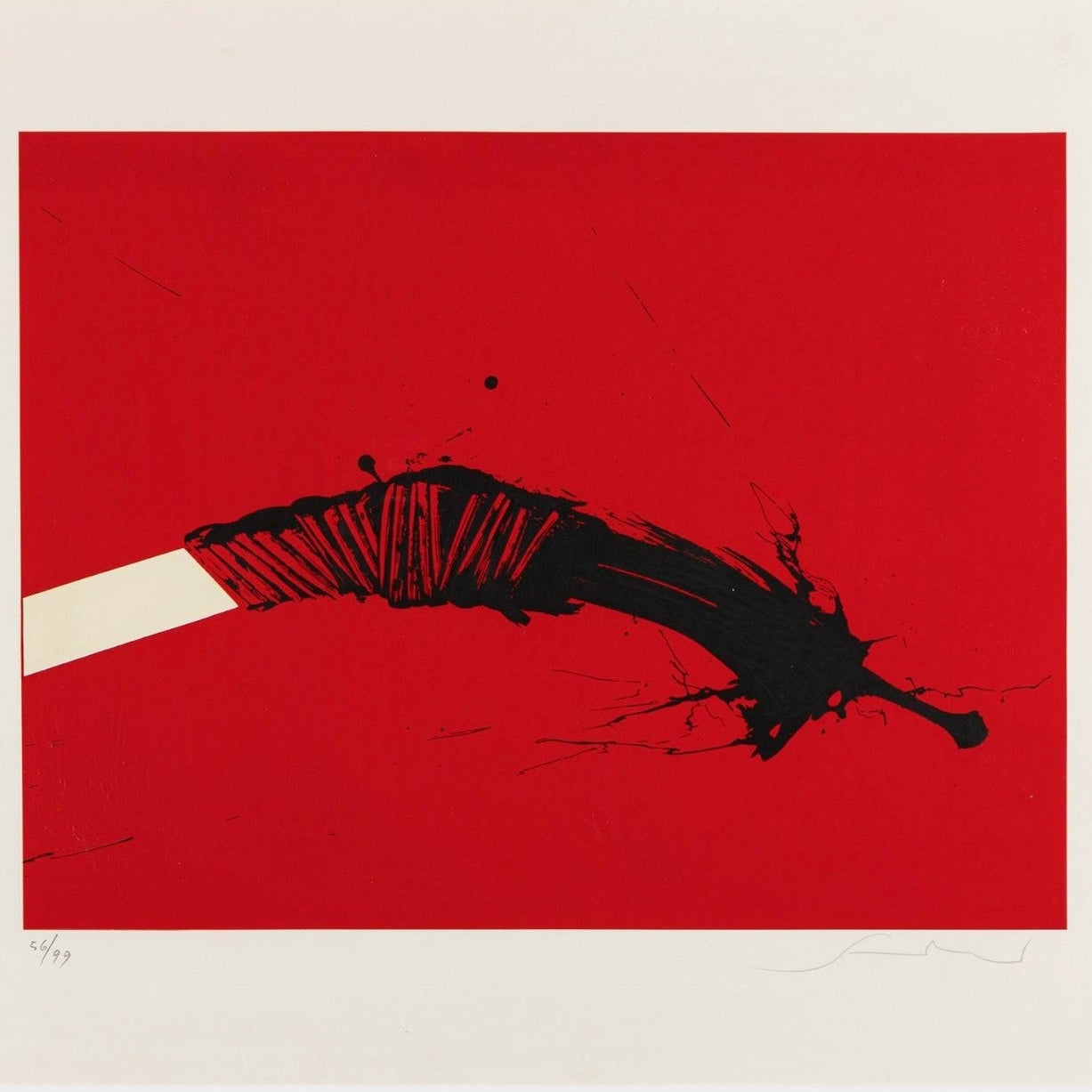 Emilio Scanavino, Signed Lithography Limited 99 pcs