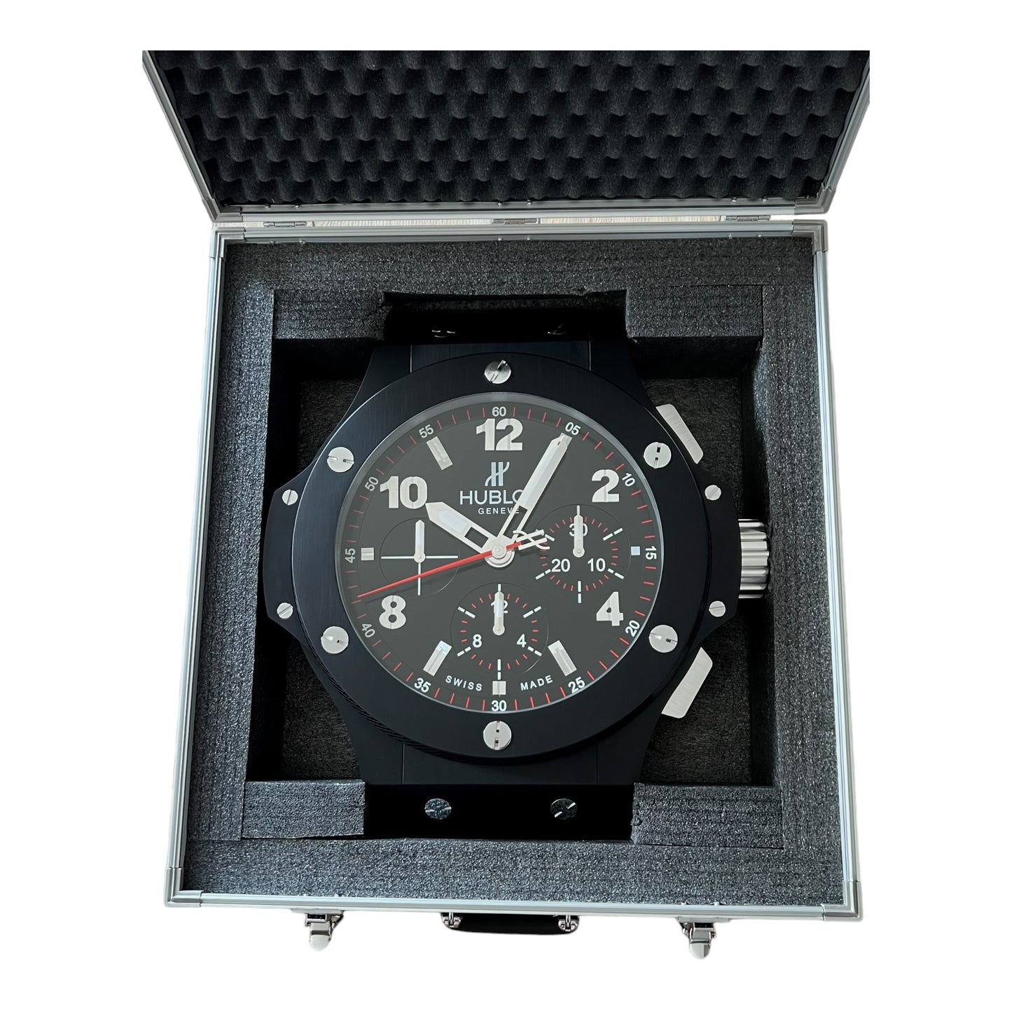 Hublot Big Bang XL Official Retailer's Wall Clock Racing Dial Rare'