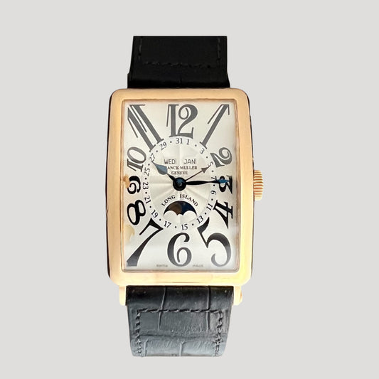 Franck Muller Genève Long Island Ref. 1200MCL, 18k Gold Wrist Watch