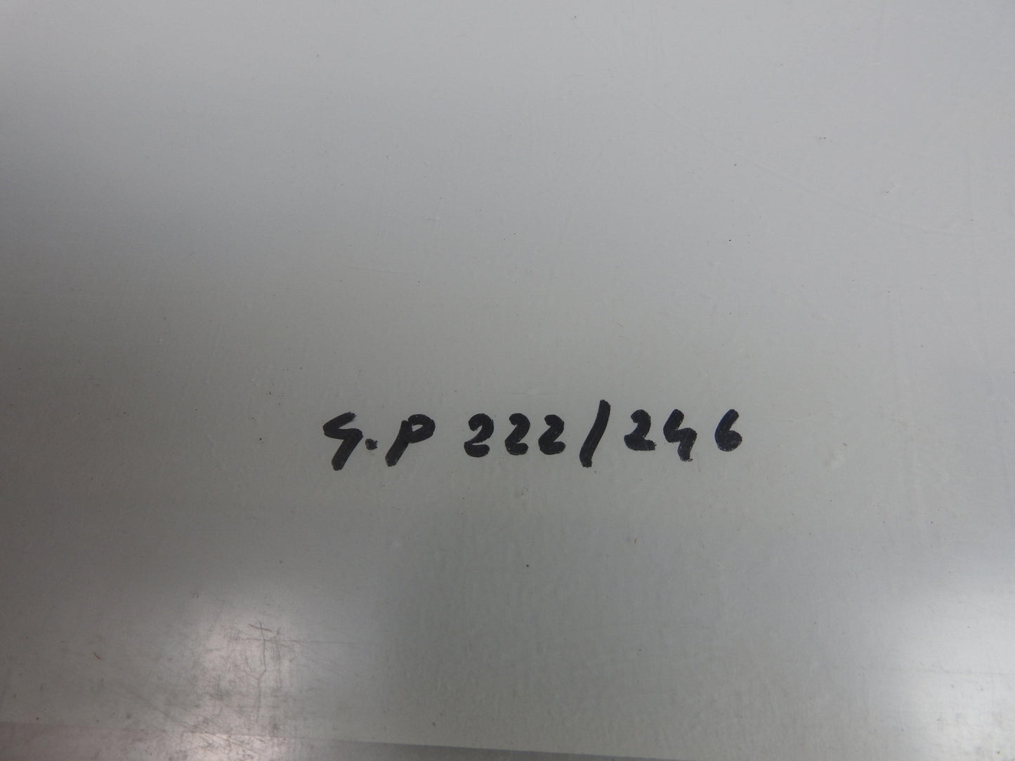 Gina PANE (1939-1990) Abstract composition. Color silkscreen print on Plexiglas, signed