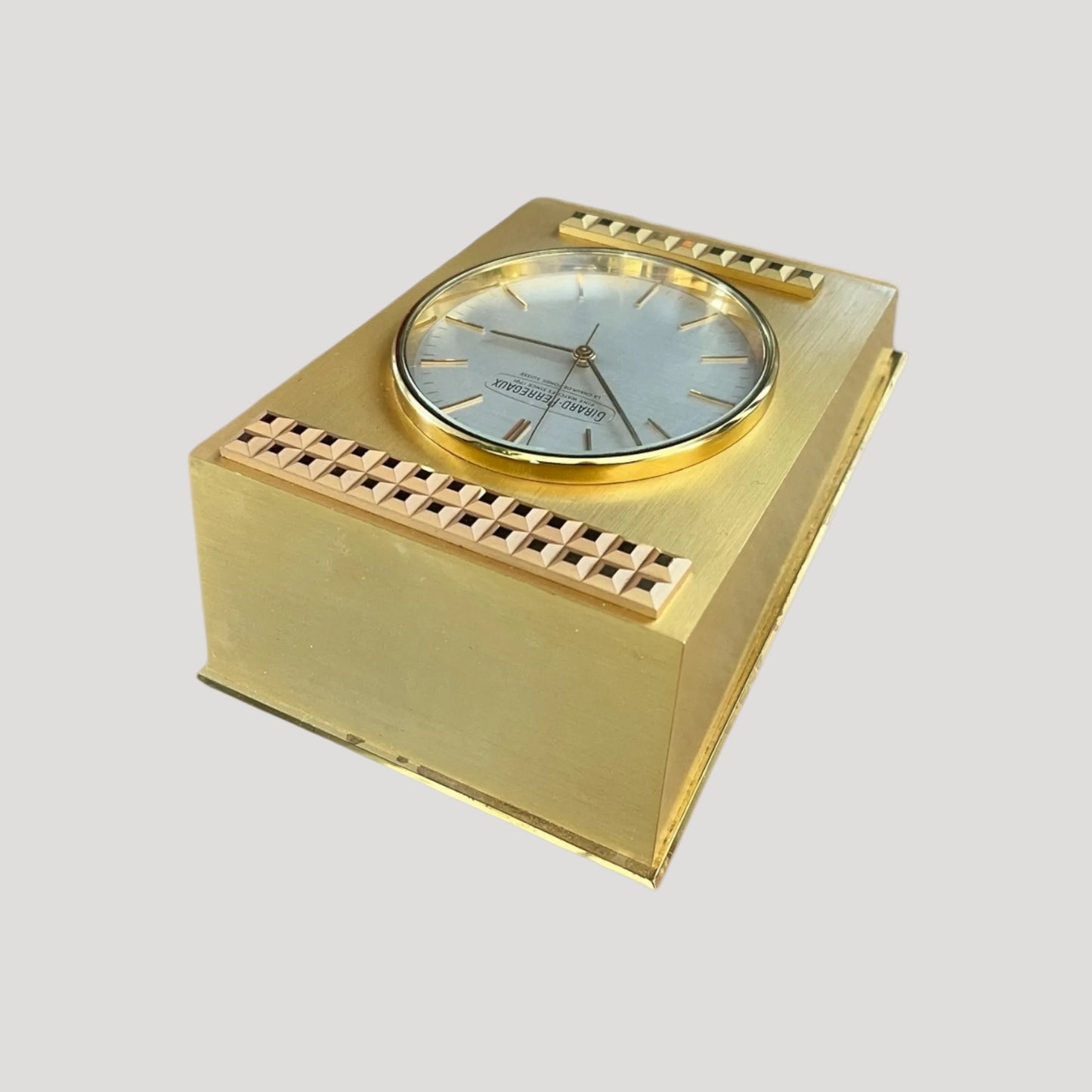 Girard-Perregaux Desk Clock, 1980s-90s