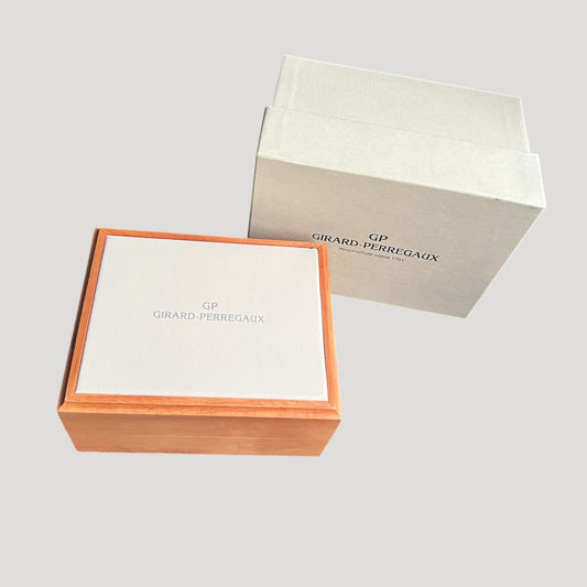Girard Perregaux Woden Watch Box / Boîte pour montres / Uhrenbox in its Protective Box