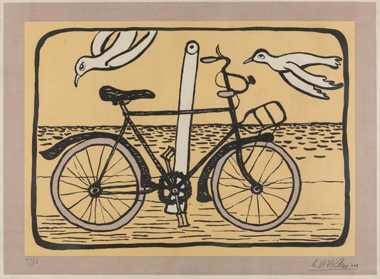 Giuseppe Viviani (1898-1965) - Signed Lithograph, 1961