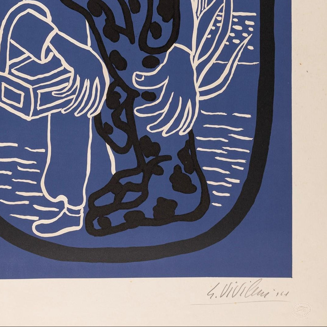 Giuseppe Viviani (1898-1965) - Signed Lithograph, 1961