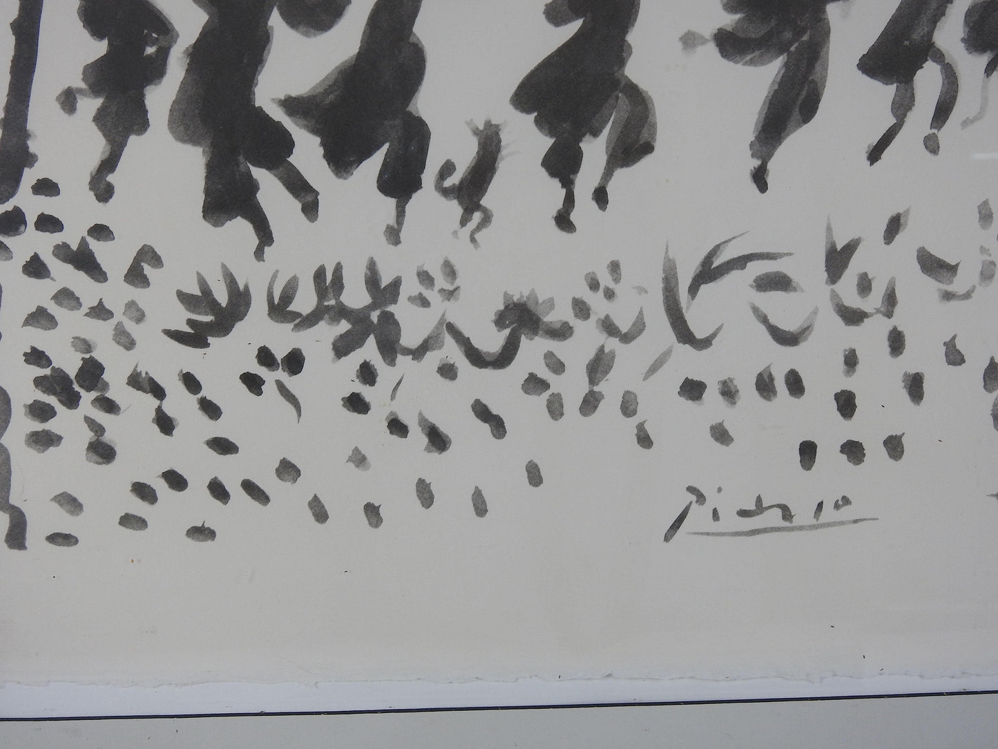 Pablo Picasso, Danse pour la Paix. Lithography