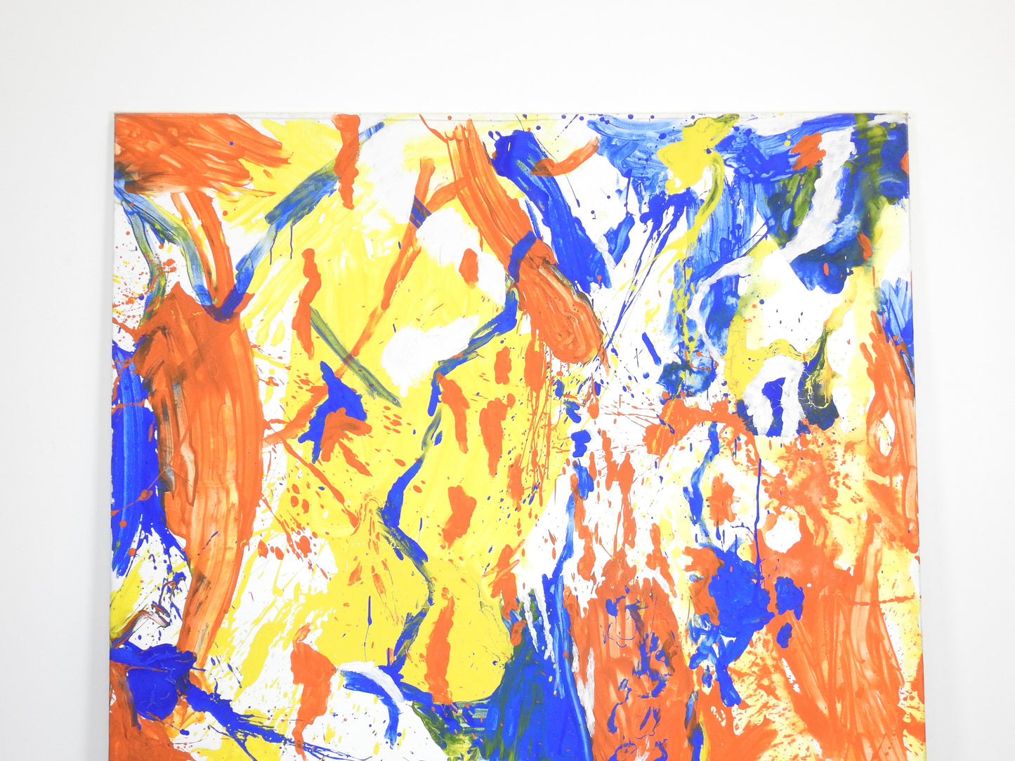 Michael KREUTER (1940-2022), Abstraction Important Large Modern Painting