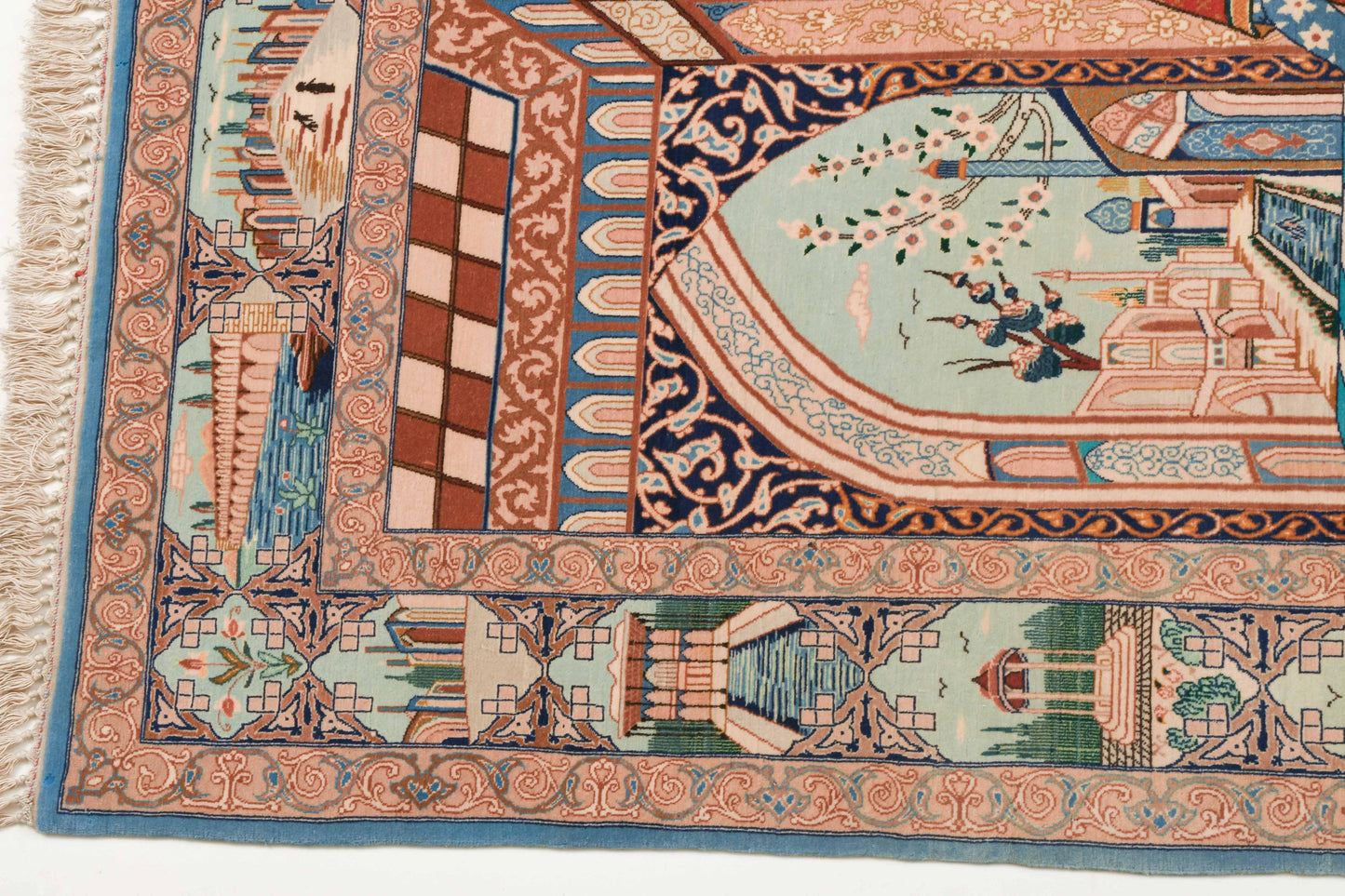 Isfahan-Figural Carpet/ Tapis/ Teppich Iran, XXe s