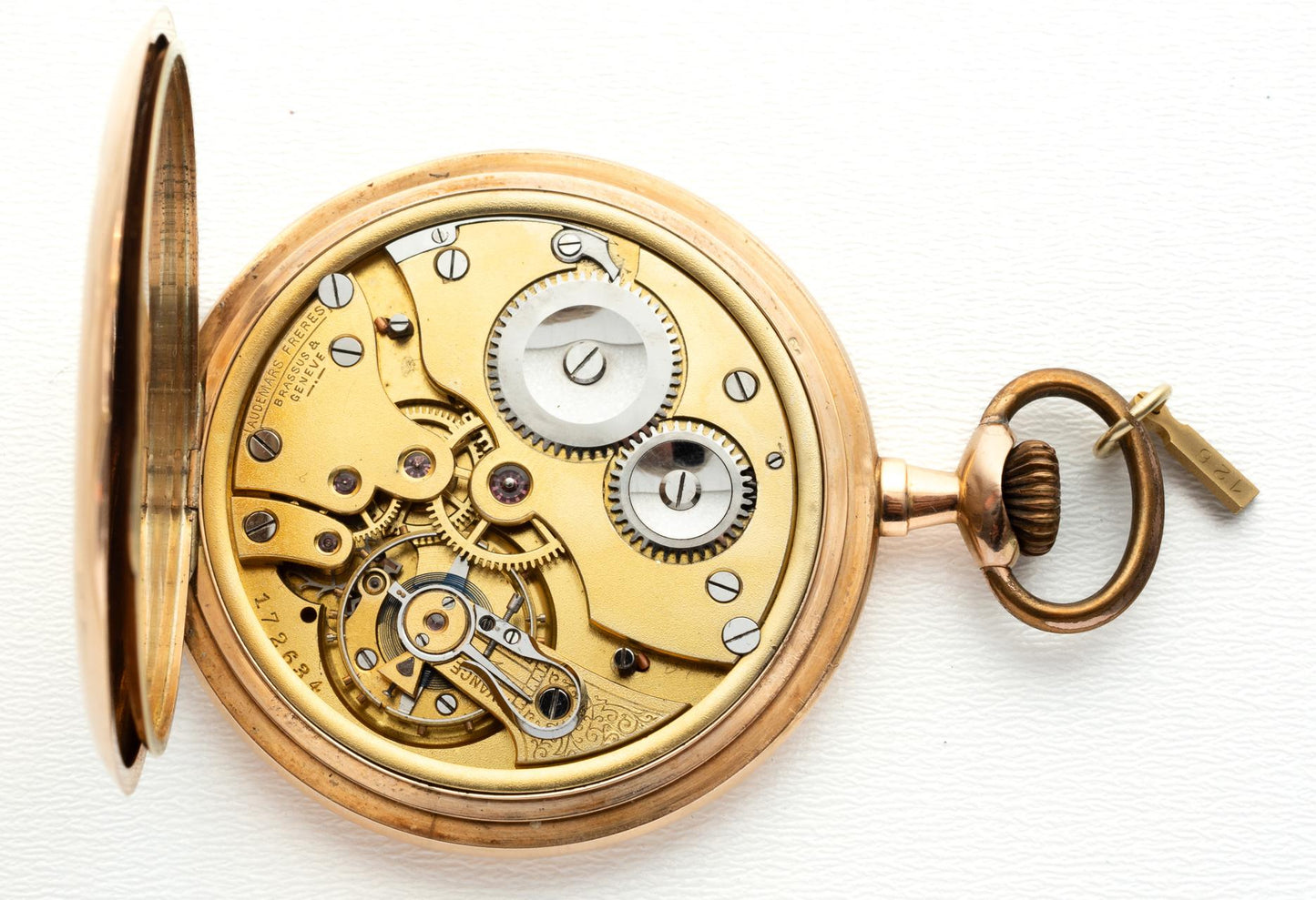 Audemars Freres Lepine Genève & Brassus Vintage Gold Pocket Watch Rare Collector' 1920'