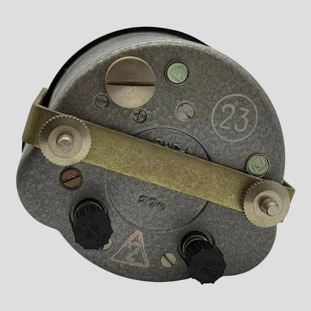 Soviet pilot aircraft clock ATSCH-1 „Vremya Poleta“ 27V, cockpit chronograph Cold War 1960'