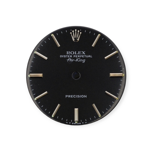 Rolex New Air-King Precision matte black Dial Cadran Zifferblatt