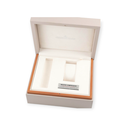 JAEGER LECOULTRE "Master Compressor" presentation box & booklet in its outer package