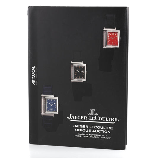 Jaeger-LeCoultre Unique auction Catalog Book / Livre / Buch by Artcurial, 2011