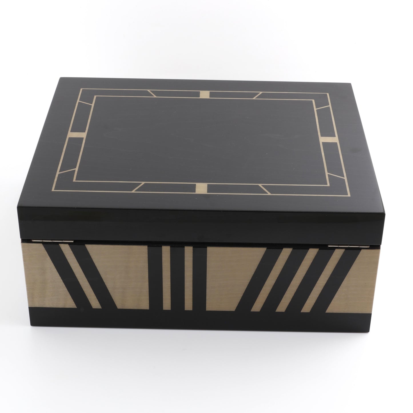 Cartier New Rare marquetery wooden watches presentation Box / Boîte /Schachtel/ Scatola & outer box