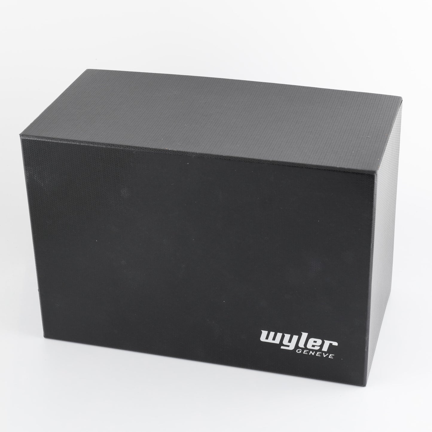 Wyler Large Double Deck Leather Box / Boîte / Uhrenbox / Scatola & its outer box