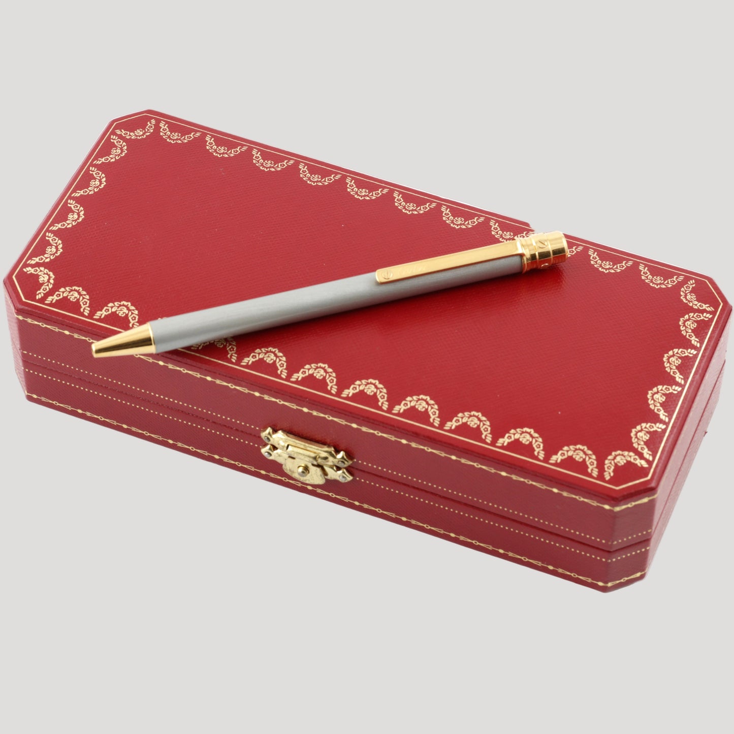 Cartier Santos pen in its Cartier Box