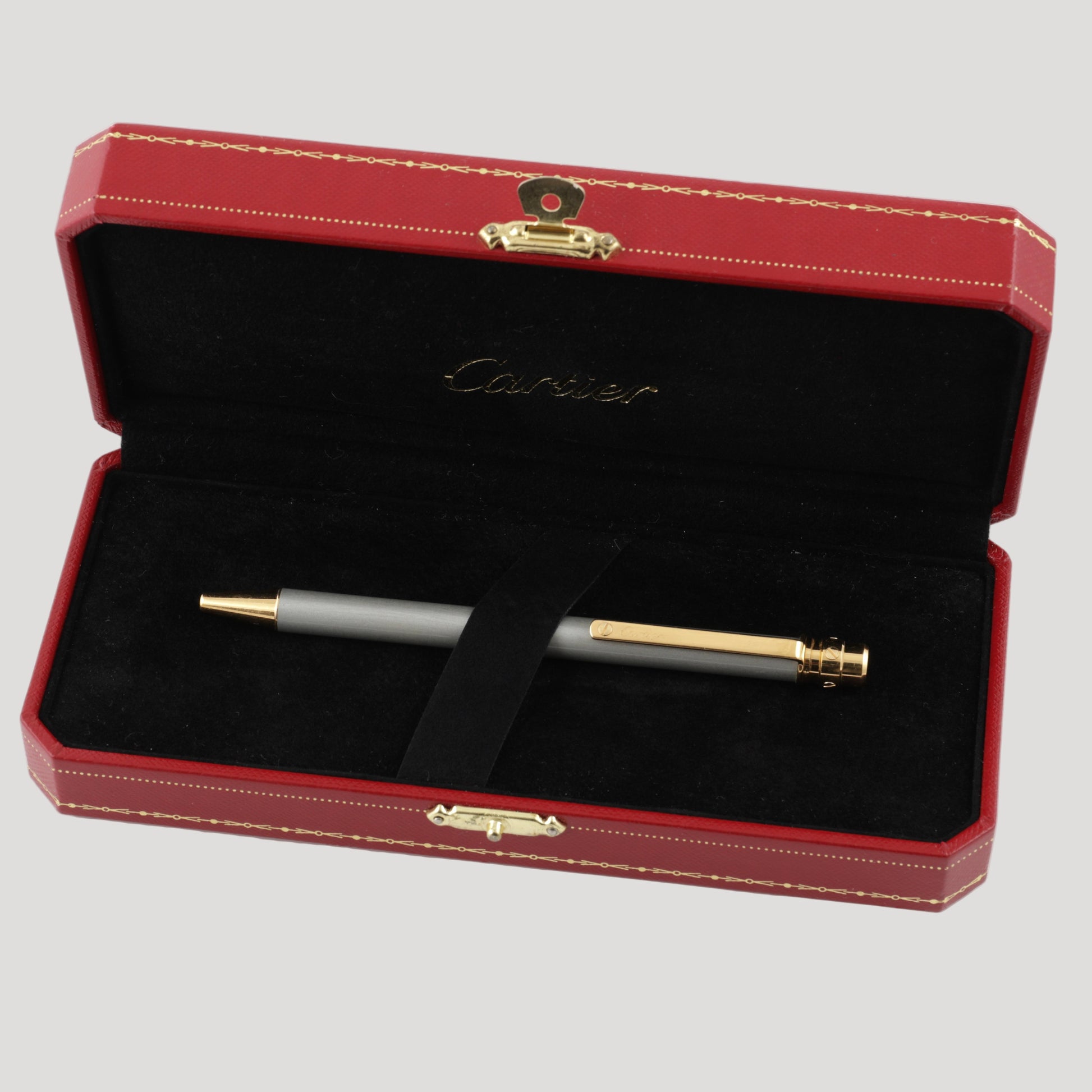 Cartier Santos pen in its Cartier Box