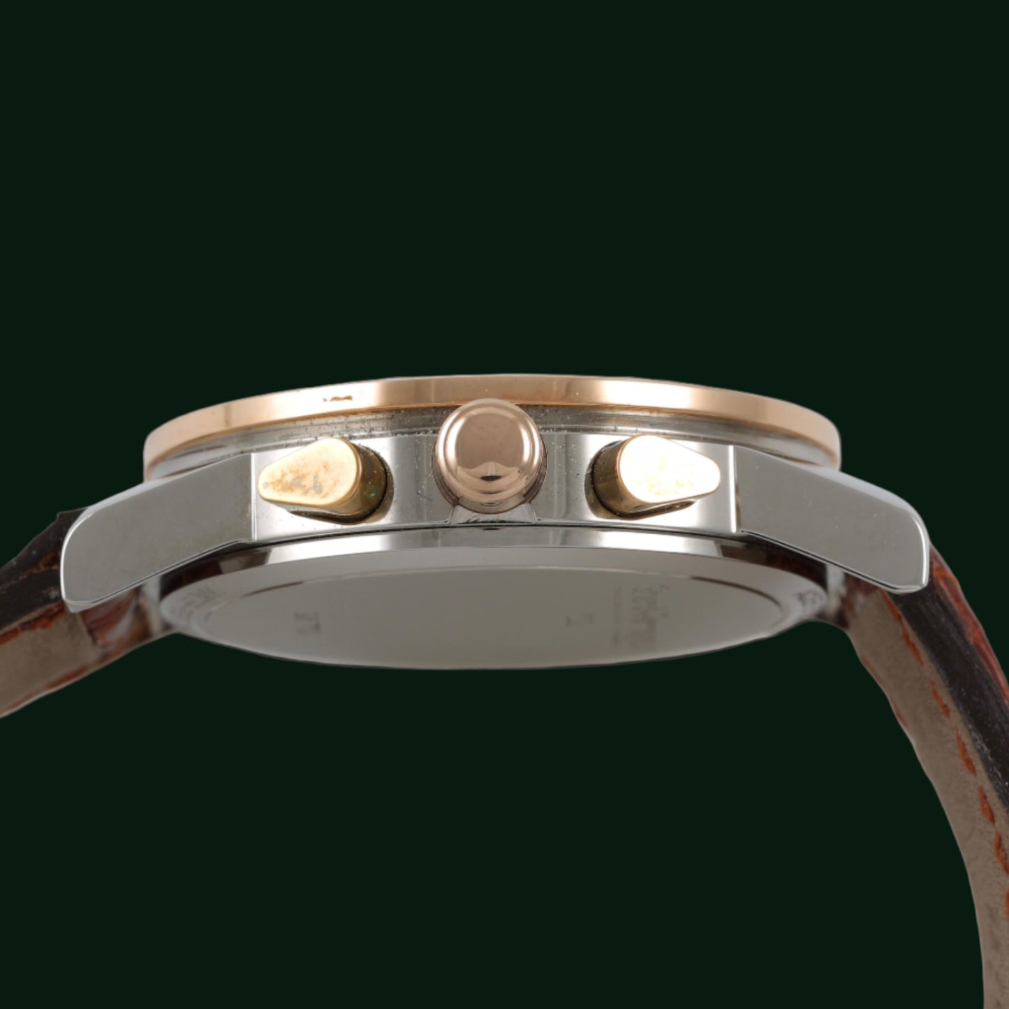 Girard-Perregaux 18k Rose Gold & Steel Wristwatch Ref 7700