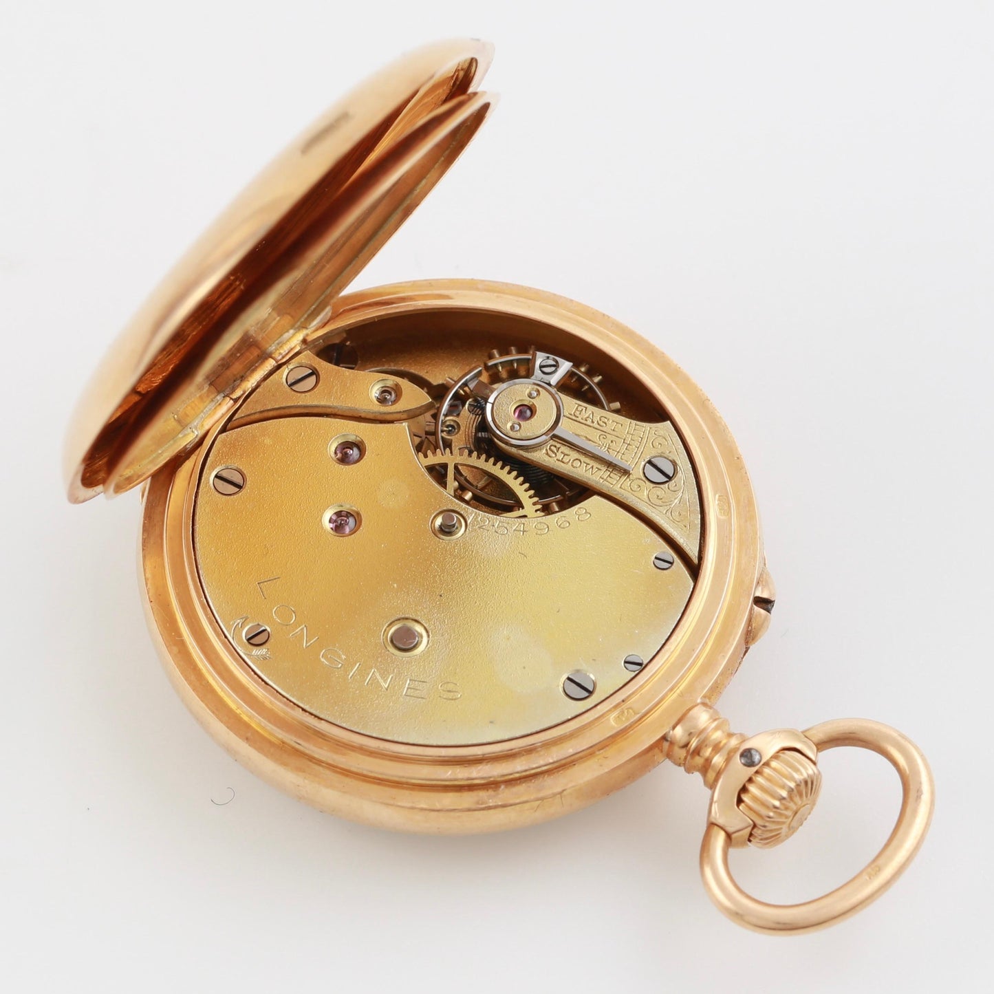 Longines Massive 18k Gold Pocket Watch Grand Prix Paris 1900