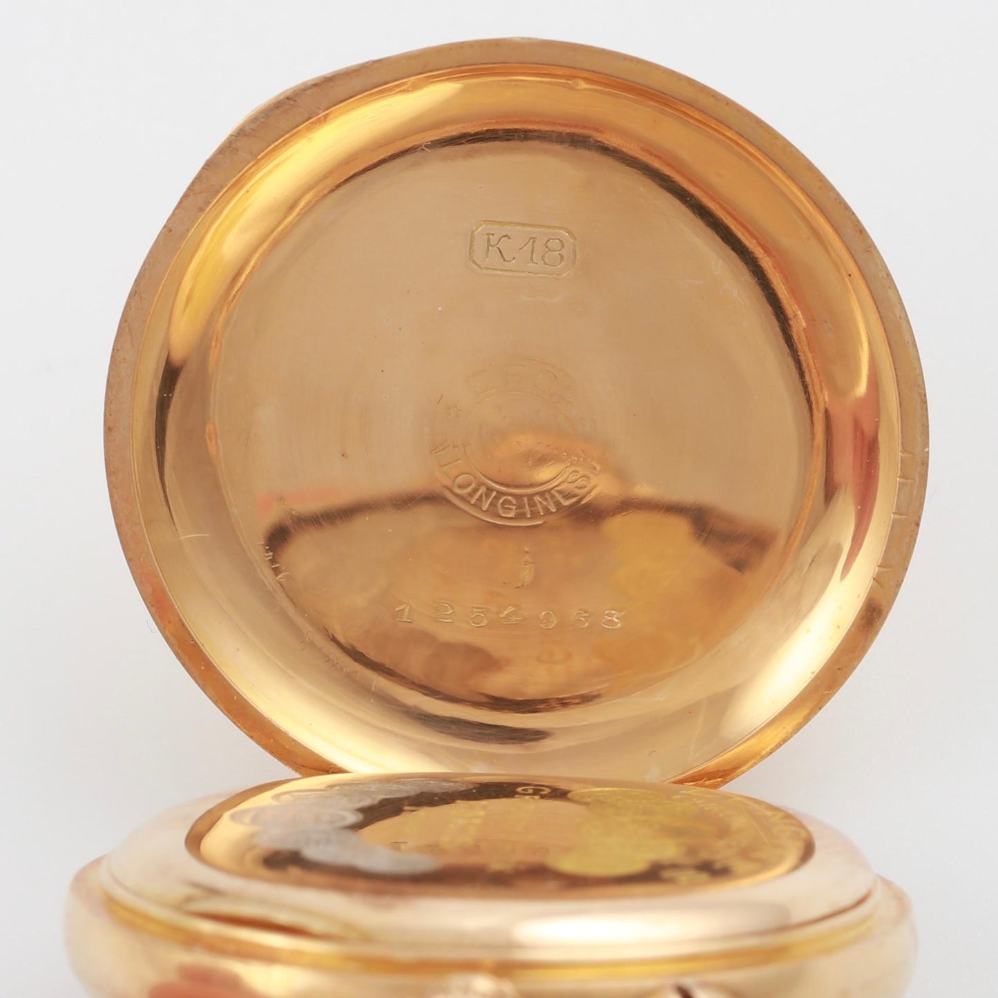 Longines Massive 18k Gold Pocket Watch Grand Prix Paris 1900
