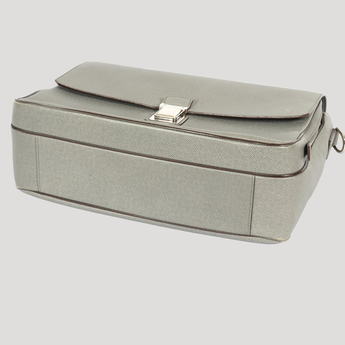 Louis Vuitton Vassili briefcase /mallette / Aktentasche in grey Taïga leather
