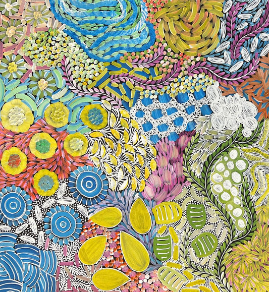 Aboriginal Painting by Karen Bird Ngale