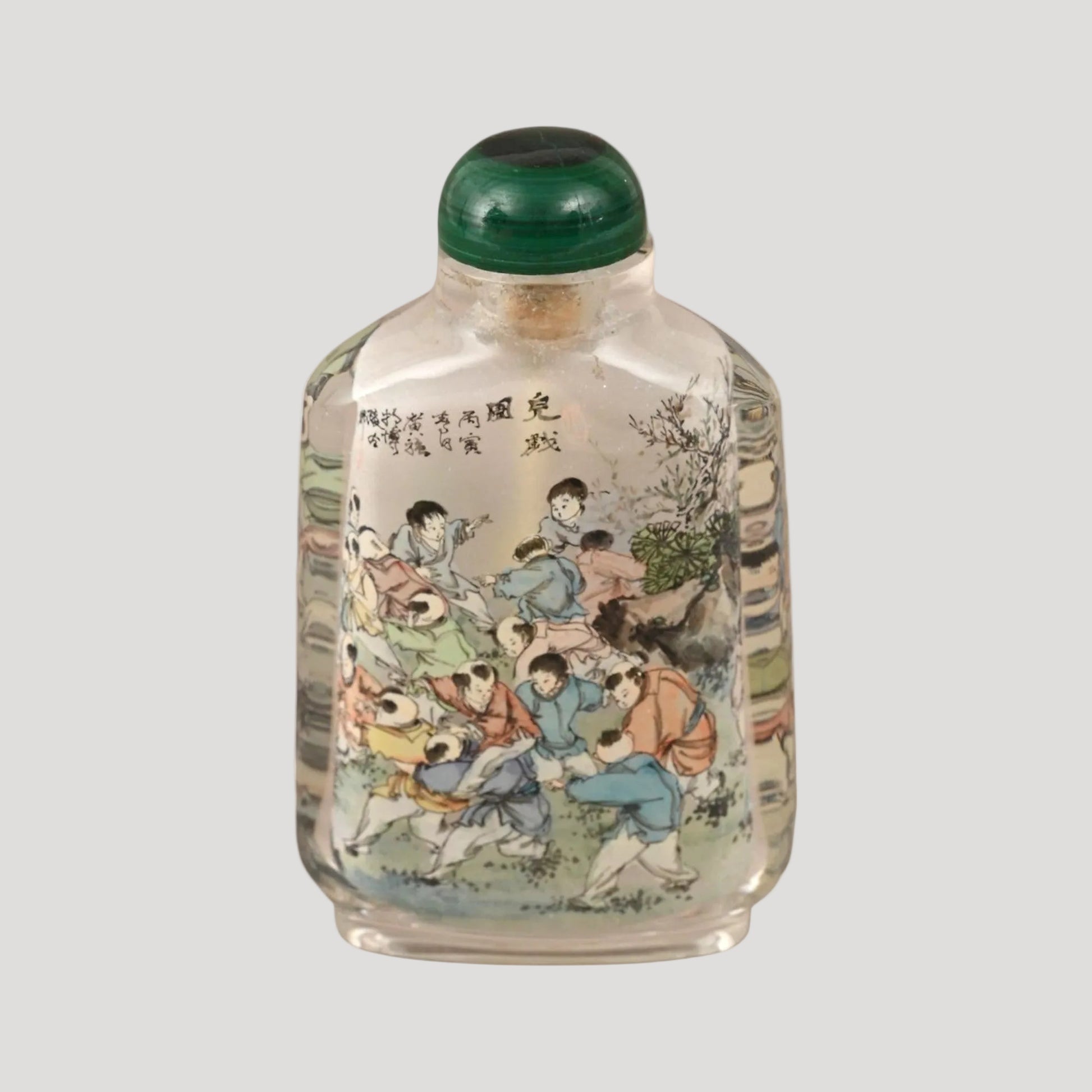 Handpainted Snuff bottle Collector Rare