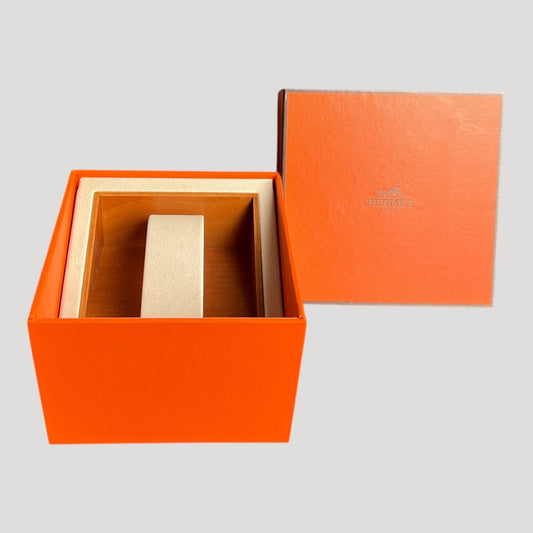 Hermès New Watch Box / Uhrenbox / Boîte