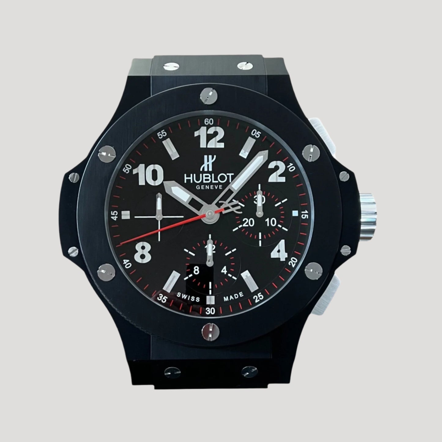 Hublot Big Bang XL Official Retailer's Wall Clock Racing Dial Rare'