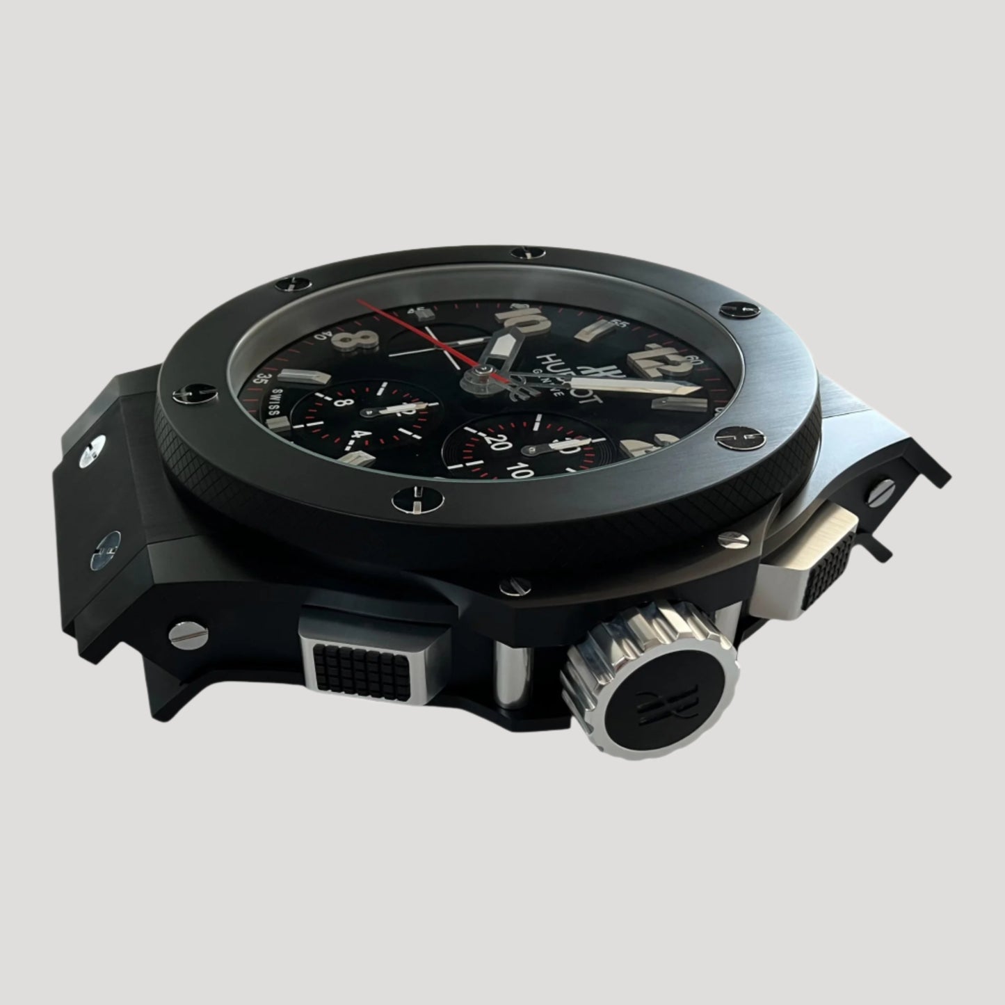 Hublot Big Bang XL Official Retailer's Wall Clock Racing Dial Rare'
