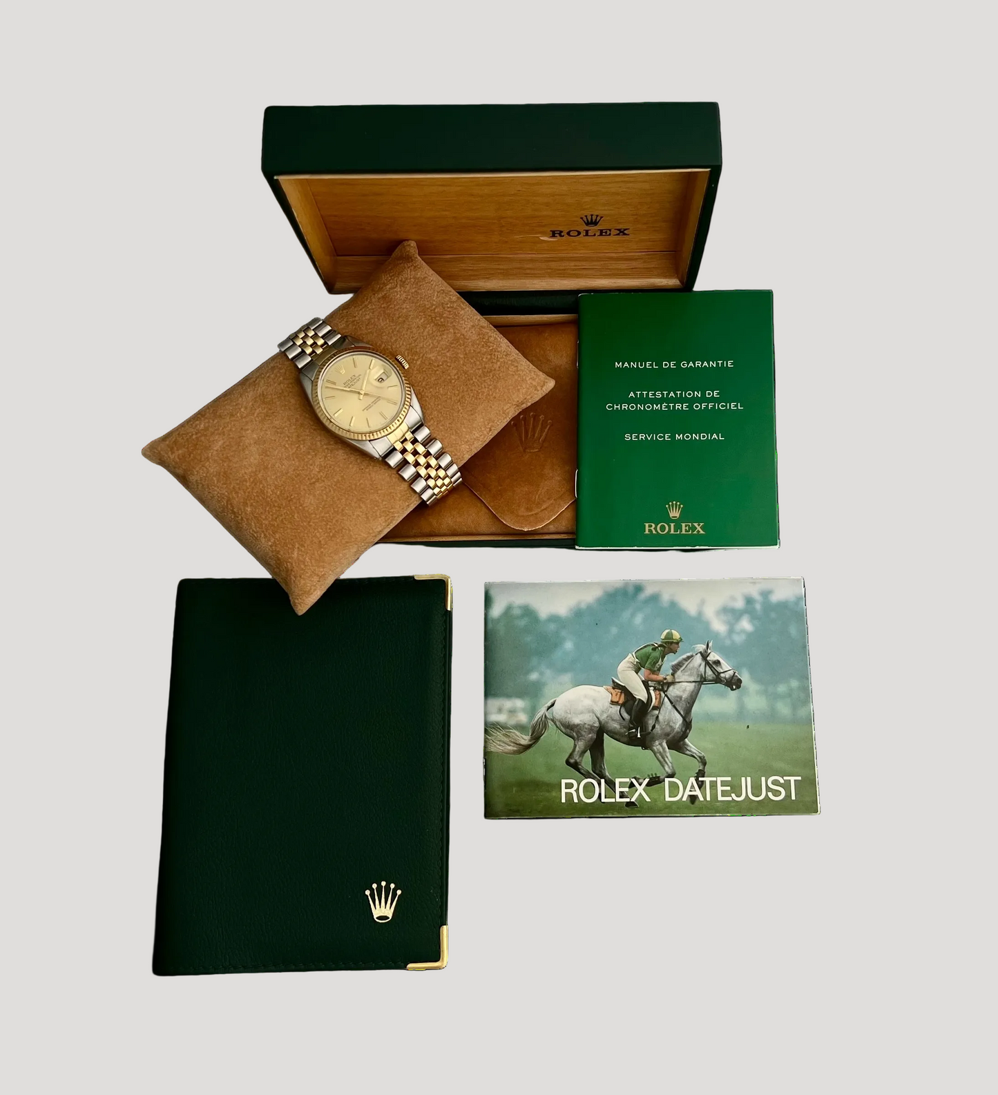 Rolex Vintage Datejust Oyster automatic Two Tone Ref 16013