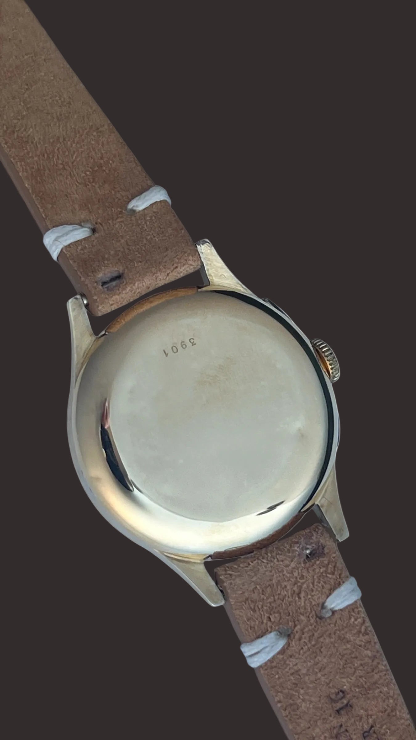 Baume & Mercier Genève 18k Gold Chronograph Vintage Watch