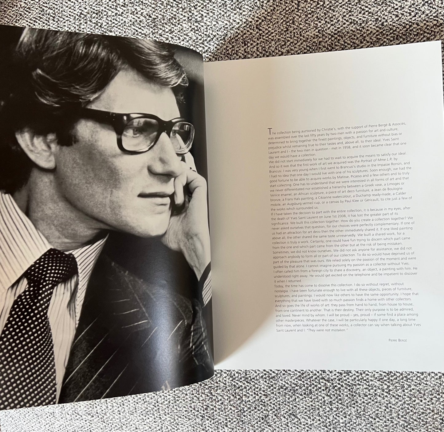 Exceptional Complete Five-Volume & 1 DVD Collection – Yves Saint Laurent & Pierre Bergé | Christie’s 2009