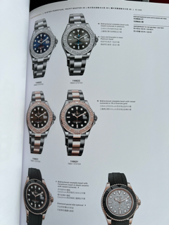 Rolex Retailer Official Complete Catalogue 2 Books for Dials, Bracelets, All References New