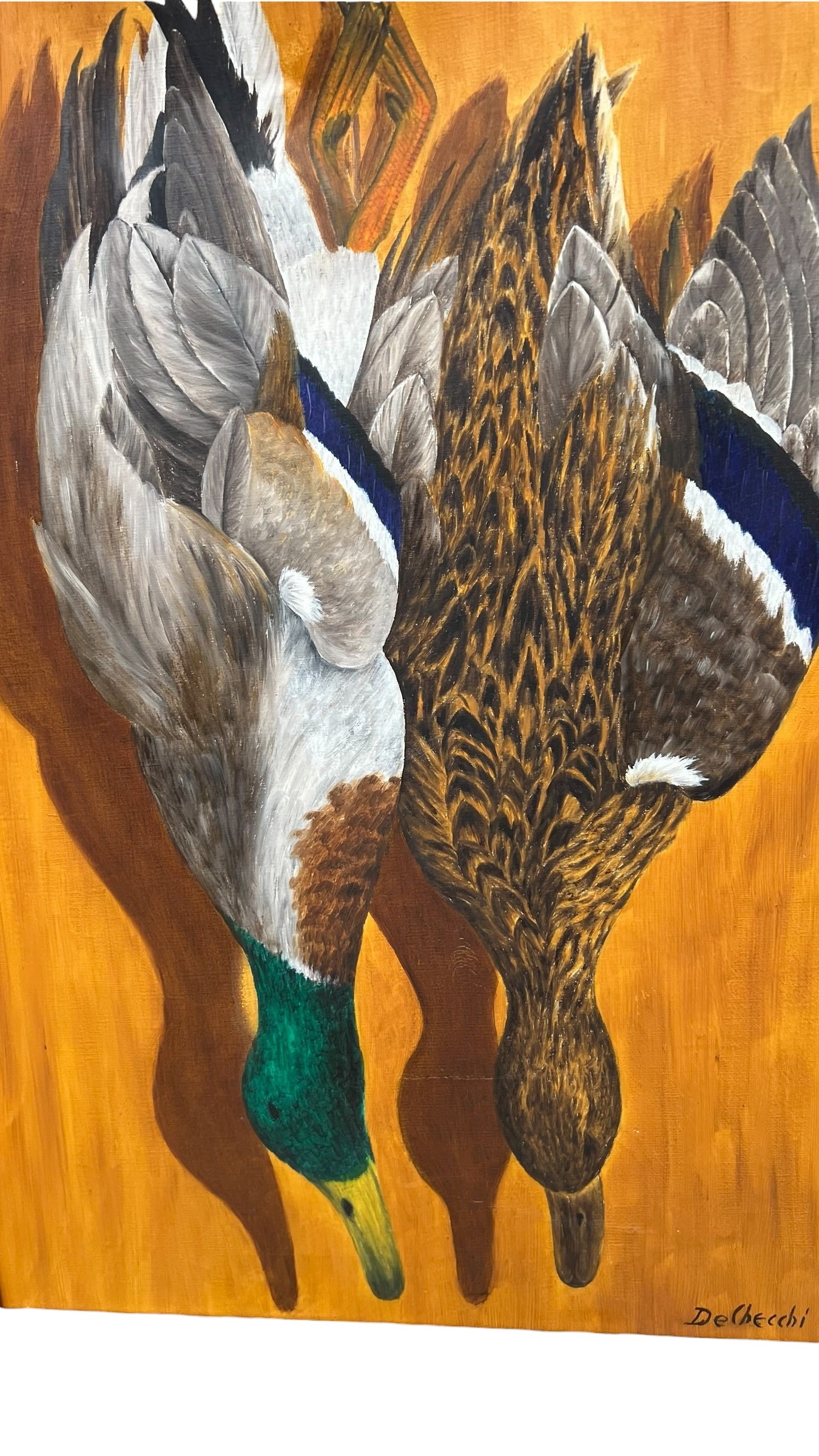 De Checchi (1982), Original Signed Painting / Tableau / Gemälde