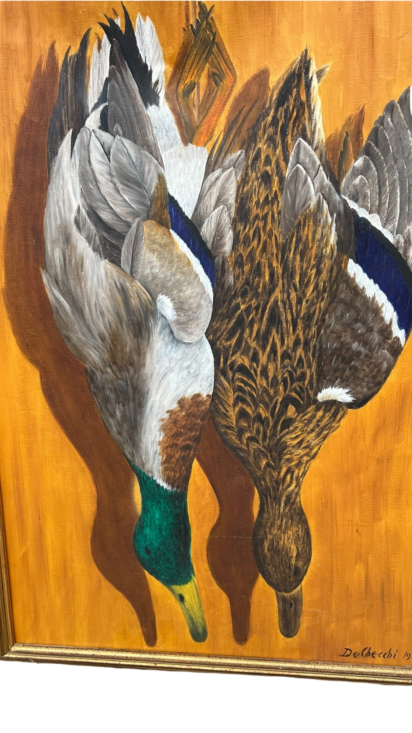 De Checchi (1982), Original Signed Painting / Tableau / Gemälde