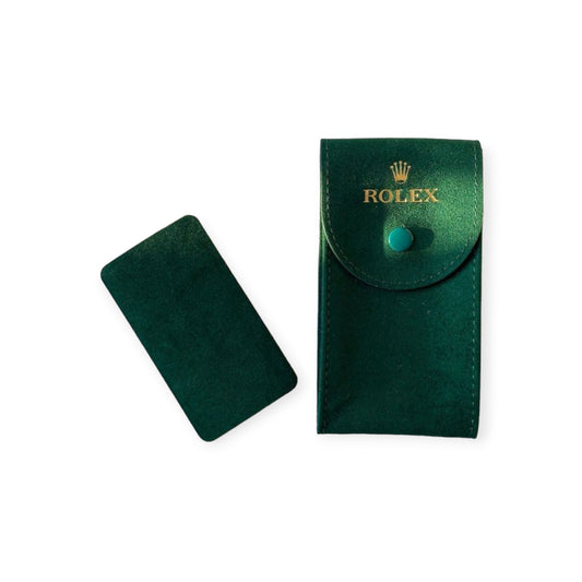 Rolex New Rare Green Etui/ Travel Pouch/ Case