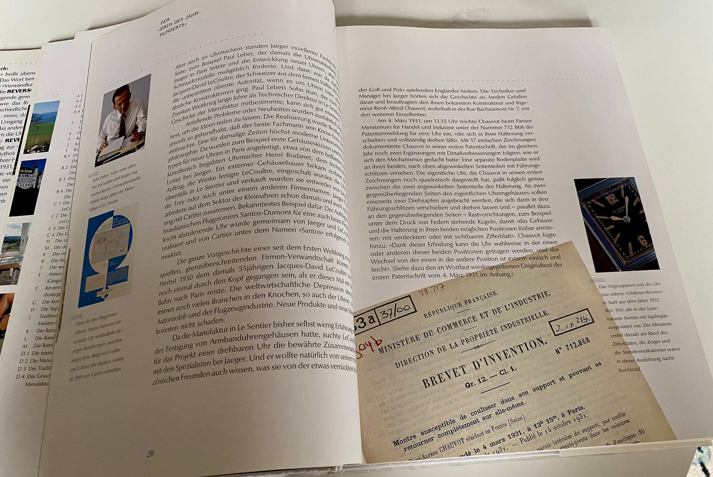 Jaeger-LeCoultre Reverso Book / Buch in German by Manfred Fritz