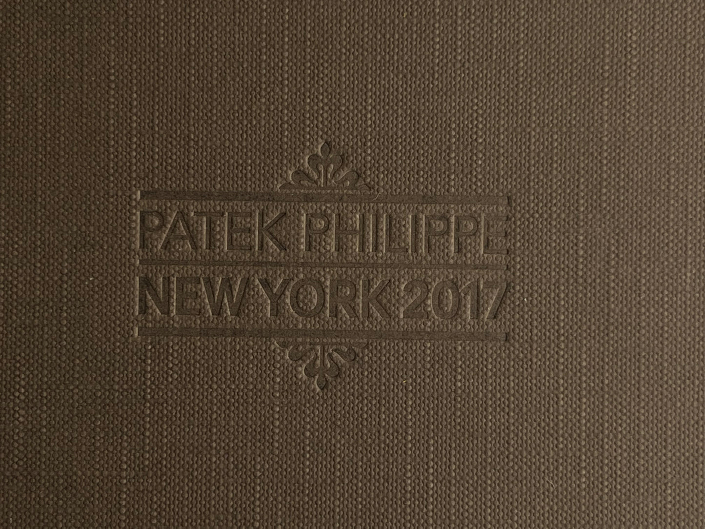 Patek Philippe New York 2017 Commemorative Gentleman's Silk Pocket Square with Original Box