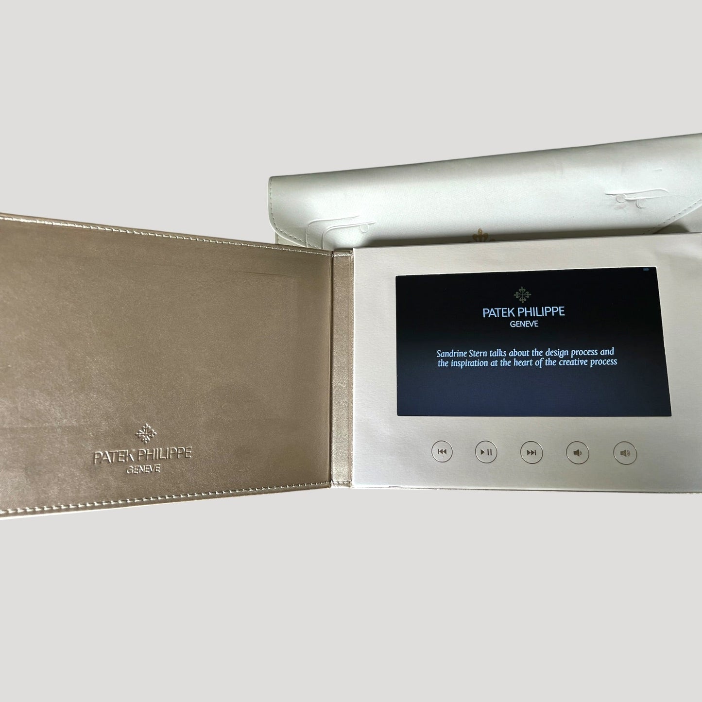 Patek Philippe Rare Vintage Video Electronic Book Display rare Collector’