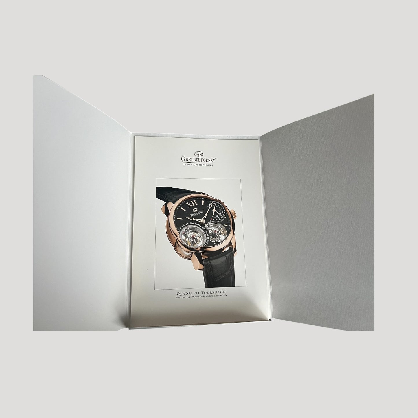 Greubel.Forsey Quadruple Tourbillon Unfold Catalogue