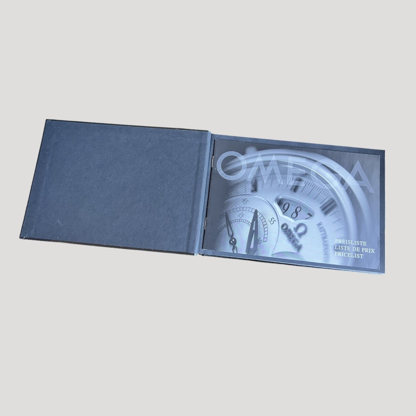 Omega Catalogue. Book / Livre. / Buch with Price List 2005
