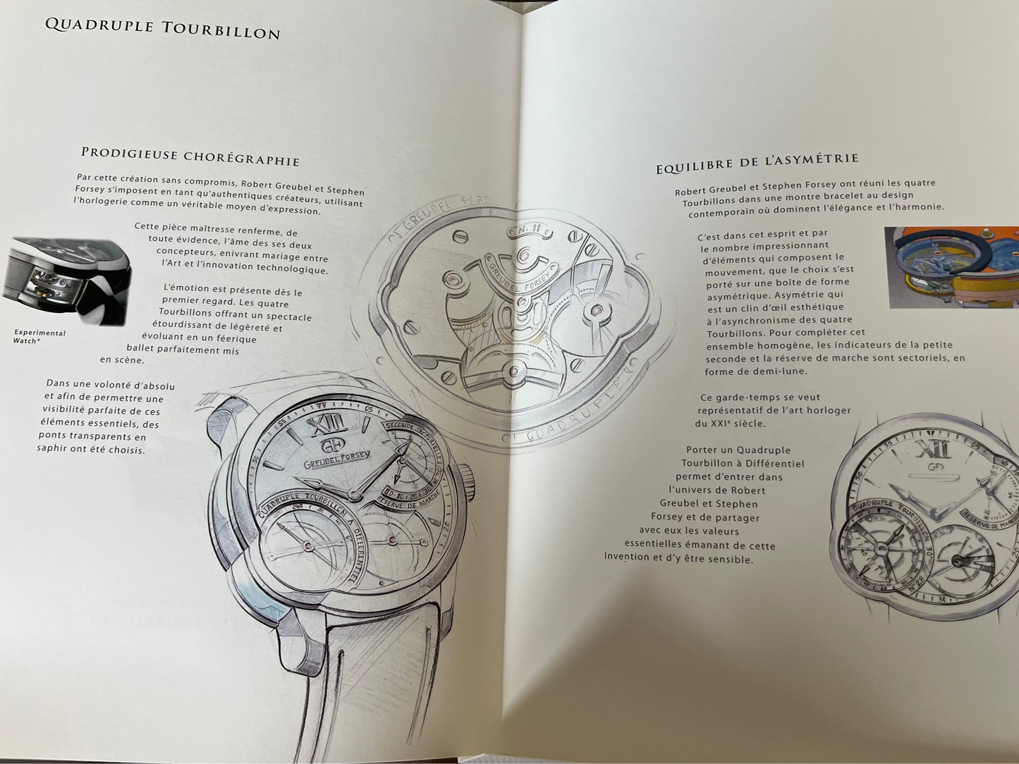 Greubel.Forsey Quadruple Tourbillon Unfold Catalogue